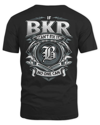 BKR AP81-K4-626 - Personalized Ahmed Quote Apparel “If Ahmed Can't Fix It, No One Can” - Unisex Standard T-Shirt - Black