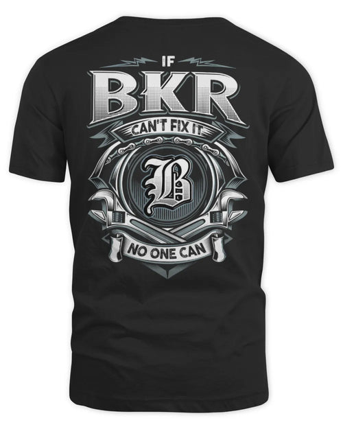 BKR AP81-K4-626 - Personalized Ahmed Quote Apparel “If Ahmed Can't Fix It, No One Can” - Unisex Standard T-Shirt - Black