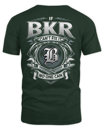 BKR AP81-K4-626 - Personalized Ahmed Quote Apparel “If Ahmed Can't Fix It, No One Can” - Unisex Standard T-Shirt - Forest Green