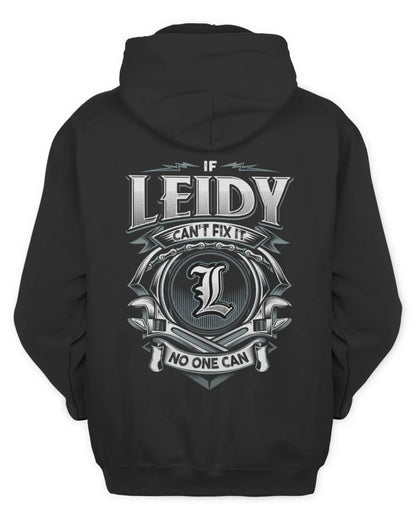 LEIDY AP81-K4-626 - Personalized Ahmed Quote Apparel “If Ahmed Can't Fix It, No One Can” - Unisex Hoodie - Black