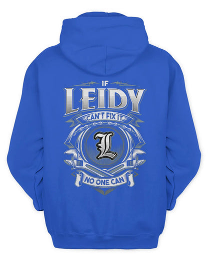 LEIDY AP81-K4-626 - Personalized Ahmed Quote Apparel “If Ahmed Can't Fix It, No One Can” - Unisex Hoodie - Royal
