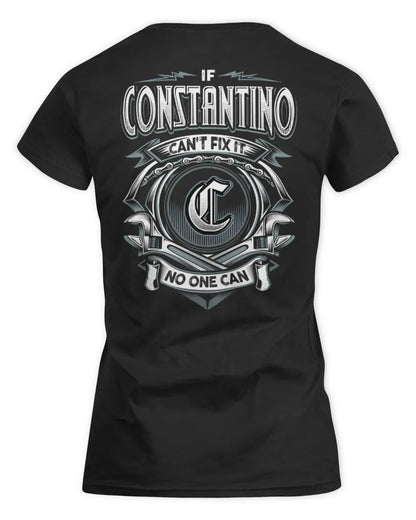 CONSTANTINO AP81-K4-626 - Personalized Ahmed Quote Apparel “If Ahmed Can't Fix It, No One Can” - Women's Standard T-Shirt - Black