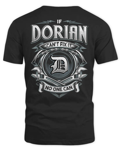 DORIAN AP81-K4-626 - Personalized Ahmed Quote Apparel “If Ahmed Can't Fix It, No One Can” - Unisex Standard T-Shirt - Black