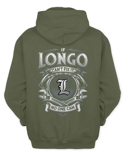 LONGO AP81-K4-626 - Personalized Ahmed Quote Apparel “If Ahmed Can't Fix It, No One Can” - Unisex Hoodie - Military Green