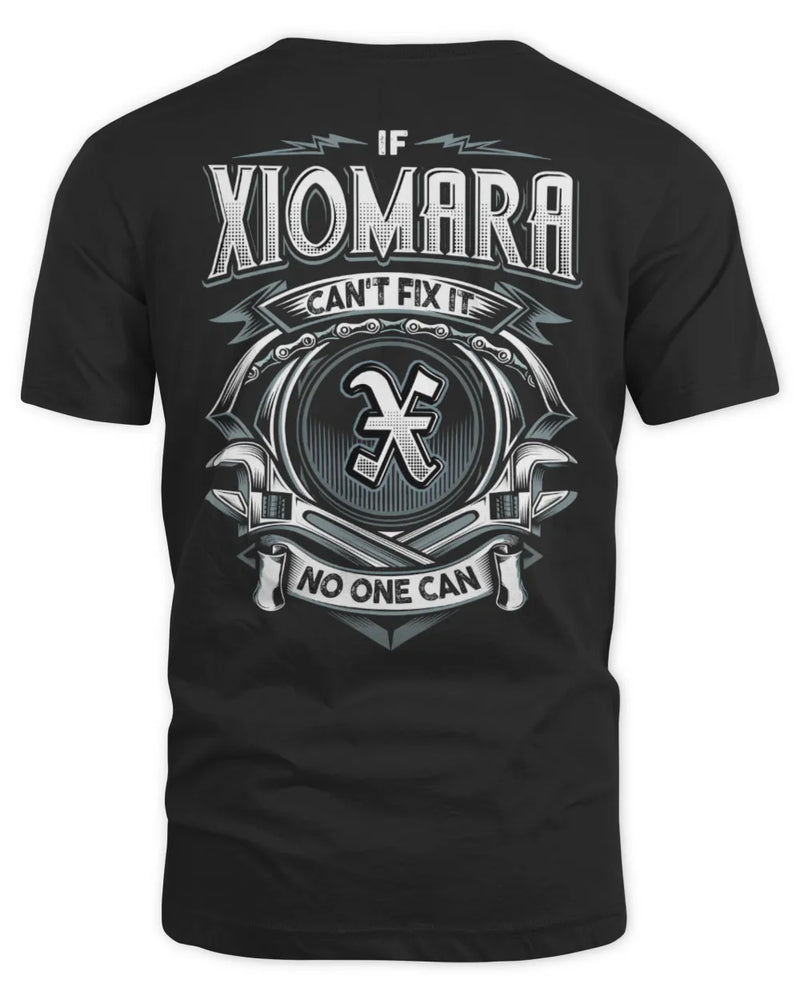 XIOMARA AP81-K4-626 - Personalized Ahmed Quote Apparel “If Ahmed Can't Fix It, No One Can” - Unisex Standard T-Shirt - Black