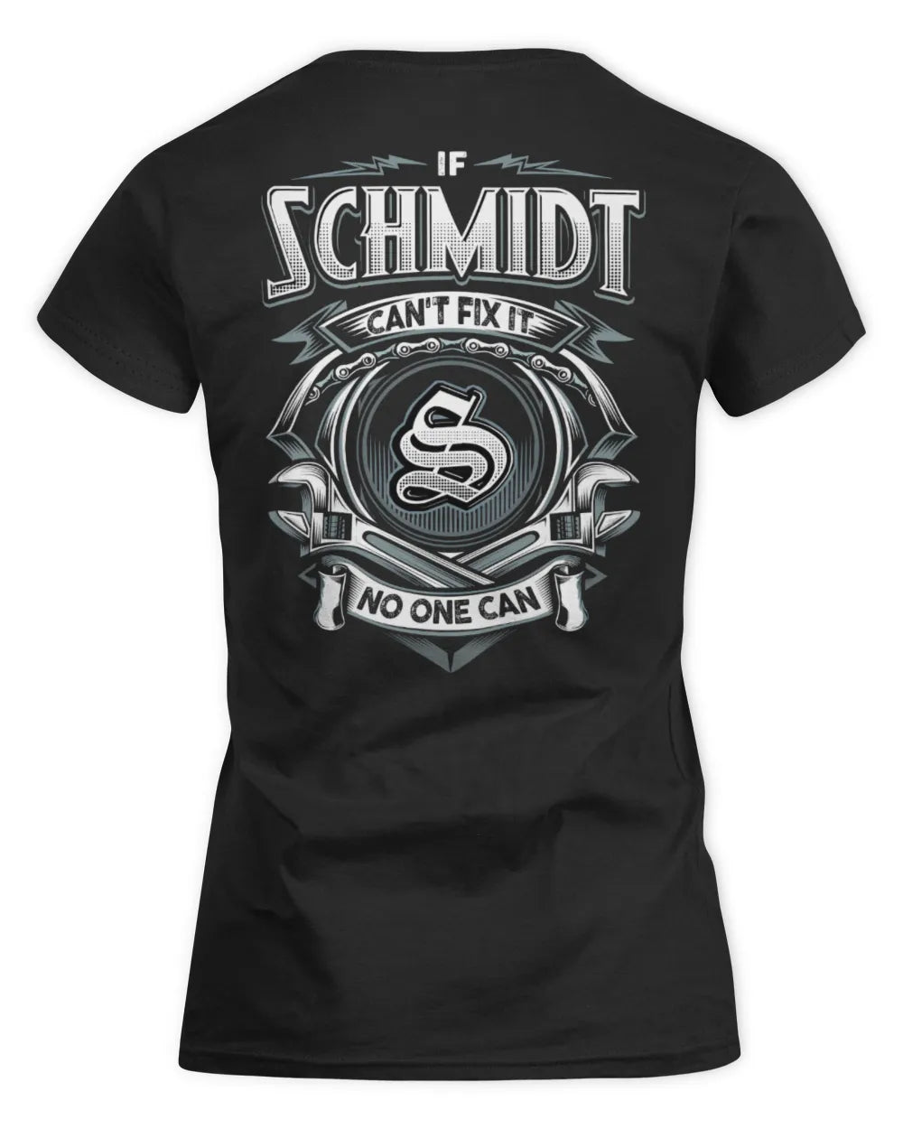 SCHMIDT AP81-K4-626 - Personalized Ahmed Quote Apparel “If Ahmed Can't Fix It, No One Can” - Women's Standard T-Shirt - Black