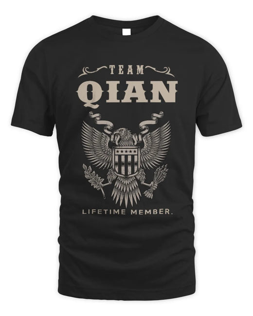 QIAN TP06-K82 – Personalized Classic Style Apparel “Team NAME Lifetime Member”