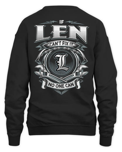 LEN AP81-K4-626 - Personalized Ahmed Quote Apparel “If Ahmed Can't Fix It, No One Can” - Unisex Sweatshirt - Black