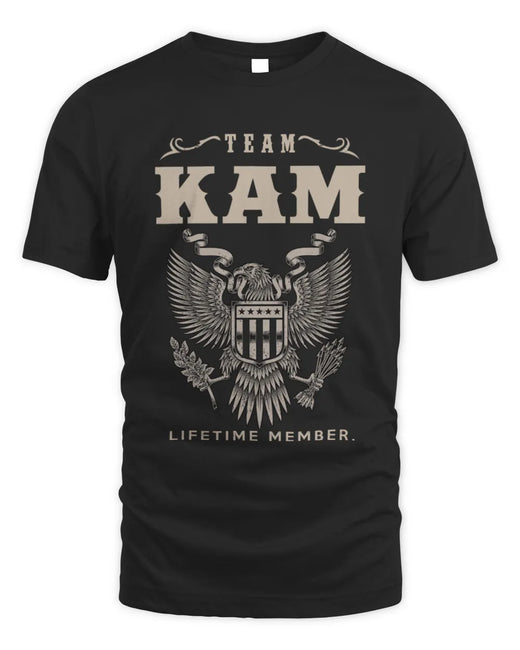 KAM TP06-K82 – Personalized Classic Style Apparel “Team NAME Lifetime Member”