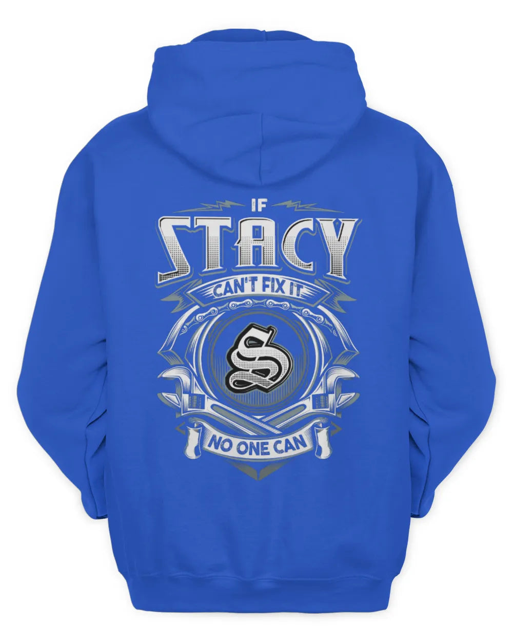STACY AP81-K4-626 - Personalized Ahmed Quote Apparel “If Ahmed Can't Fix It, No One Can” - Unisex Hoodie - Royal