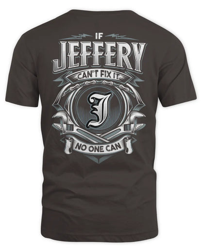 JEFFERY AP81-K4-626 - Personalized Ahmed Quote Apparel “If Ahmed Can't Fix It, No One Can” - Unisex Standard T-Shirt - Dark Chocolate
