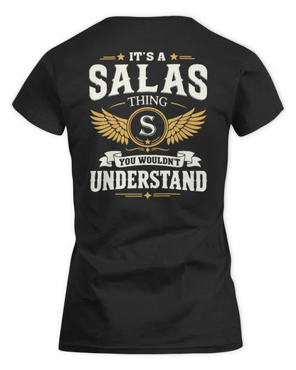 SALAS KT06-M008 It’s a [NAME] Thing – You Wouldn’t Understand | Personalized Vintage T-Shirt - Women's Standard T-Shirt - Black