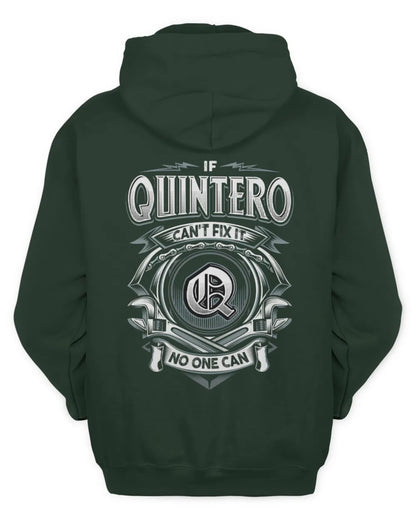 QUINTERO AP81-K4-626 - Personalized Ahmed Quote Apparel “If Ahmed Can't Fix It, No One Can” - Unisex Hoodie - Forest Green