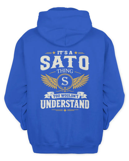 SATO KT06-M008 It’s a [NAME] Thing – You Wouldn’t Understand | Personalized Vintage T-Shirt - Unisex Hoodie - Royal
