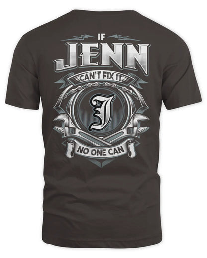 JENN AP81-K4-626 - Personalized Ahmed Quote Apparel “If Ahmed Can't Fix It, No One Can” - Unisex Standard T-Shirt - Dark Chocolate