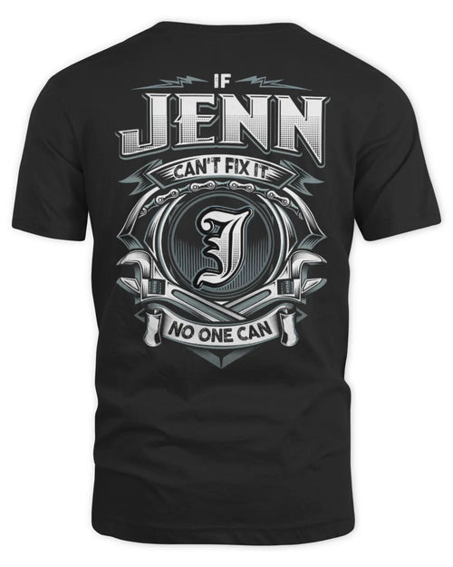 JENN AP81-K4-626 - Personalized Ahmed Quote Apparel “If Ahmed Can't Fix It, No One Can” - Unisex Standard T-Shirt - Black