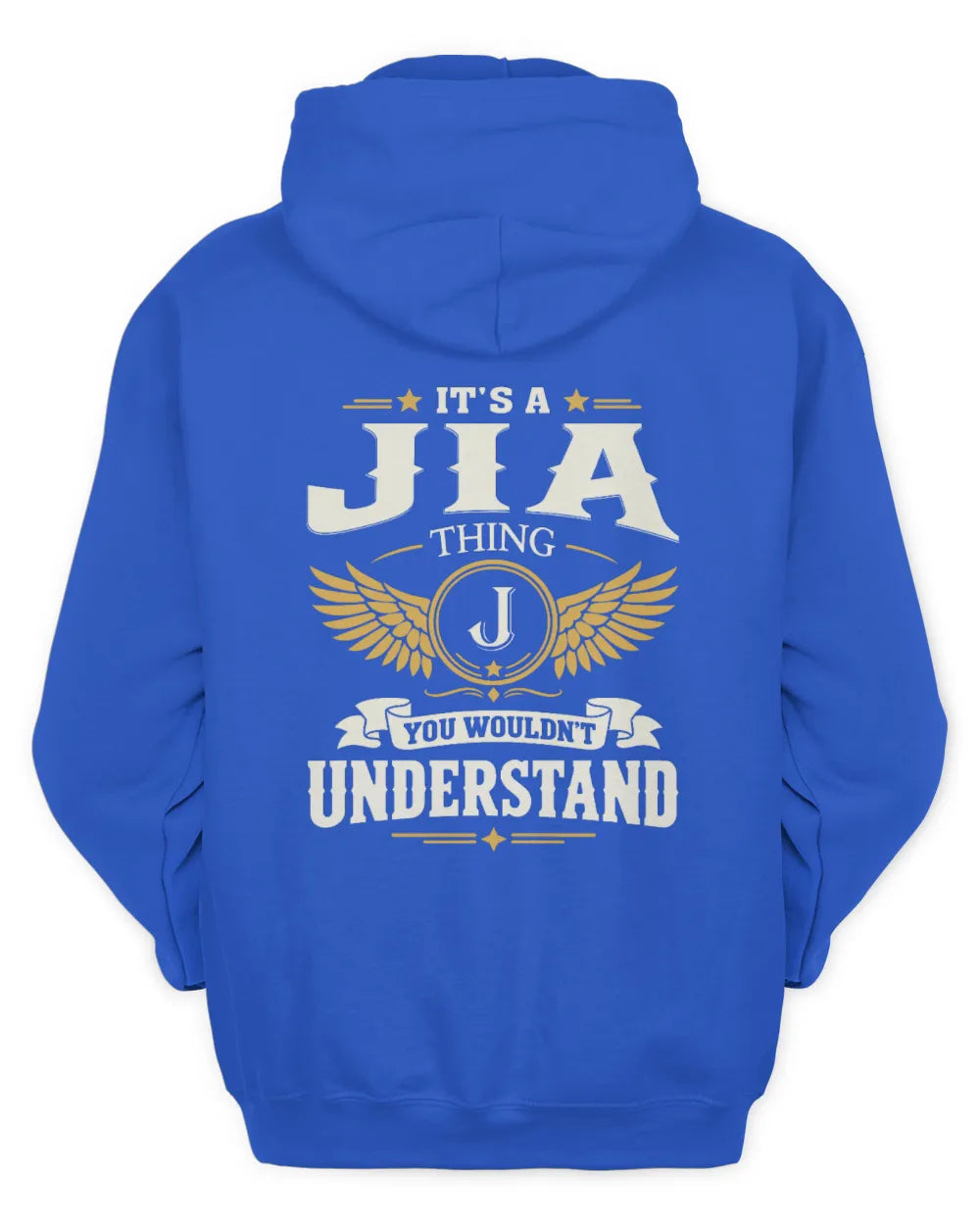 JIA KT06-M008 It’s a [NAME] Thing – You Wouldn’t Understand | Personalized Vintage T-Shirt - Unisex Hoodie - Royal