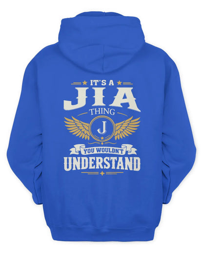 JIA KT06-M008 It’s a [NAME] Thing – You Wouldn’t Understand | Personalized Vintage T-Shirt - Unisex Hoodie - Royal