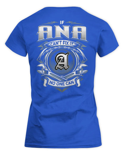 ANA AP81-K4-626 - Personalized Ahmed Quote Apparel “If Ahmed Can't Fix It, No One Can” - Women's Standard T-Shirt - Royal