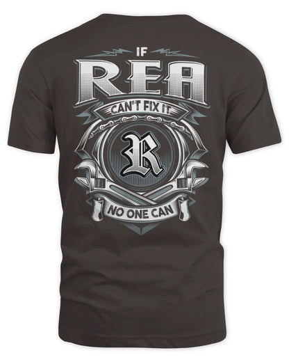 REA AP81-K4-626 - Personalized Ahmed Quote Apparel “If Ahmed Can't Fix It, No One Can” - Unisex Standard T-Shirt - Dark Chocolate