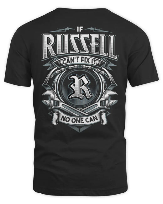 RUSSELL AP81-K4-626 - Personalized Ahmed Quote Apparel “If Ahmed Can't Fix It, No One Can”