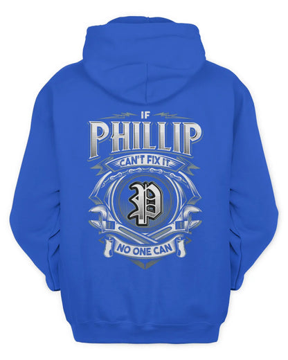 PHILLIP AP81-K4-626 - Personalized Ahmed Quote Apparel “If Ahmed Can't Fix It, No One Can” - Unisex Hoodie - Royal