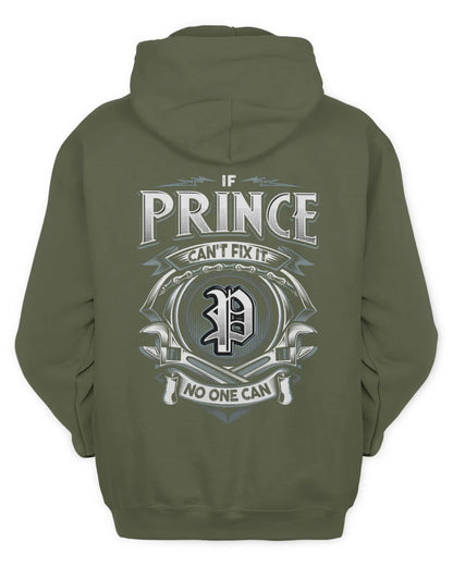 PRINCE AP81-K4-626 - Personalized Ahmed Quote Apparel “If Ahmed Can't Fix It, No One Can” - Unisex Hoodie - Military Green
