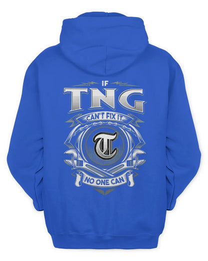 TNG AP81-K4-626 - Personalized Ahmed Quote Apparel “If Ahmed Can't Fix It, No One Can” - Unisex Hoodie - Royal