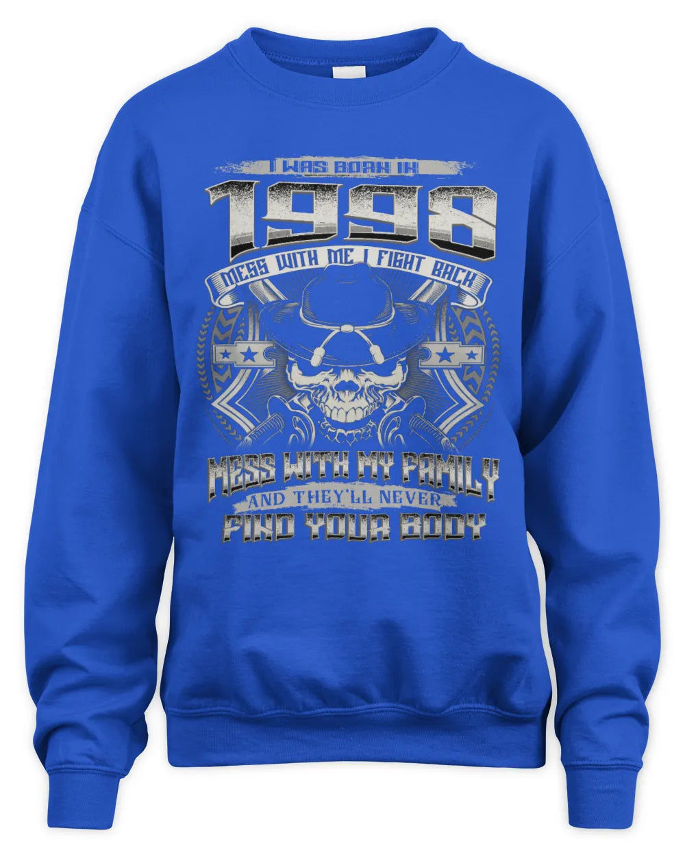 1998 HH89-K2 – Protective Family Quote T-Shirt - Unisex Sweatshirt - Royal