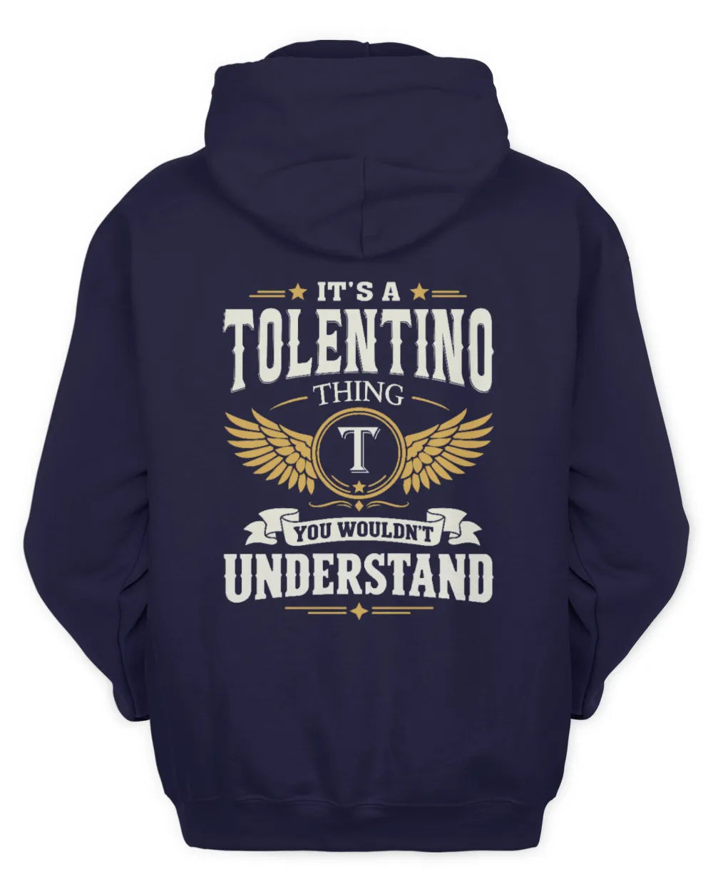 TOLENTINO KT06-M008 It’s a [NAME] Thing – You Wouldn’t Understand | Personalized Vintage T-Shirt - Unisex Hoodie - Navy