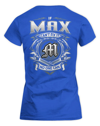 MAX AP81-K4-626 - Personalized Ahmed Quote Apparel “If Ahmed Can't Fix It, No One Can” - Women's Standard T-Shirt - Royal