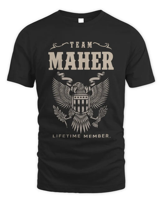 MAHER TP06-K82 – Personalized Classic Style Apparel “Team NAME Lifetime Member”