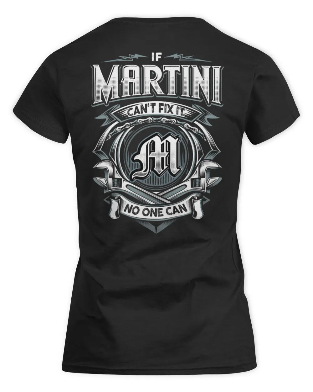 MARTINI AP81-K4-626 - Personalized Ahmed Quote Apparel “If Ahmed Can't Fix It, No One Can” - Women's Standard T-Shirt - Black