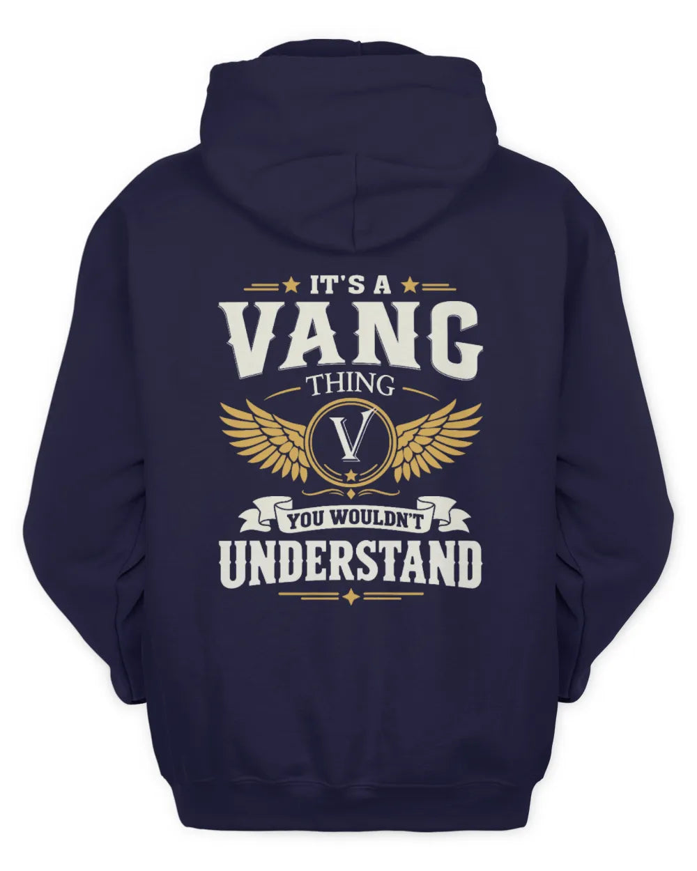 VANG KT06-M008 It’s a [NAME] Thing – You Wouldn’t Understand | Personalized Vintage T-Shirt - Unisex Hoodie - Navy