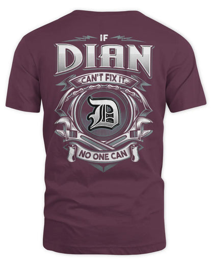 DIAN AP81-K4-626 - Personalized Ahmed Quote Apparel “If Ahmed Can't Fix It, No One Can” - Unisex Standard T-Shirt - Maroon