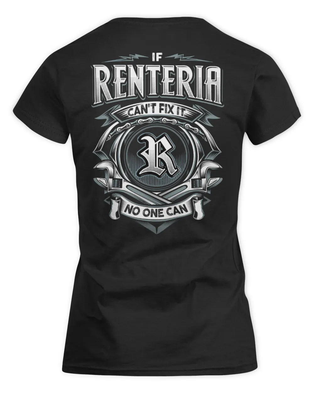 RENTERIA AP81-K4-626 - Personalized Ahmed Quote Apparel “If Ahmed Can't Fix It, No One Can” - Women's Standard T-Shirt - Black