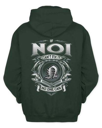 NOI AP81-K4-626 - Personalized Ahmed Quote Apparel “If Ahmed Can't Fix It, No One Can” - Unisex Hoodie - Forest Green