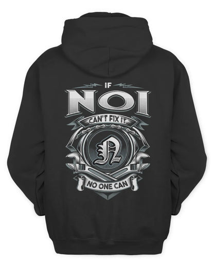 NOI AP81-K4-626 - Personalized Ahmed Quote Apparel “If Ahmed Can't Fix It, No One Can” - Unisex Hoodie - Black
