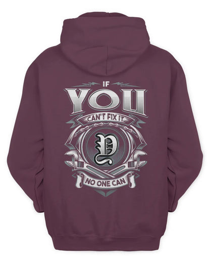 YOU AP81-K4-626 - Personalized Ahmed Quote Apparel “If Ahmed Can't Fix It, No One Can” - Unisex Hoodie - Maroon