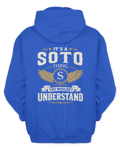 SOTO KT06-M008 It’s a [NAME] Thing – You Wouldn’t Understand | Personalized Vintage T-Shirt - Unisex Hoodie - Royal