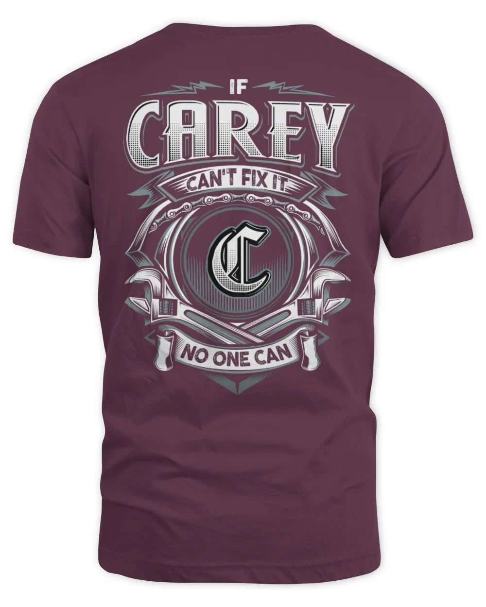 CAREY AP81-K4-626 - Personalized Ahmed Quote Apparel “If Ahmed Can't Fix It, No One Can” - Unisex Standard T-Shirt - Maroon