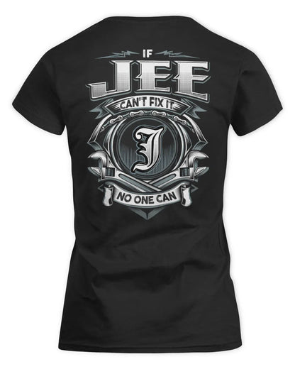 JEE AP81-K4-626 - Personalized Ahmed Quote Apparel “If Ahmed Can't Fix It, No One Can” - Women's Standard T-Shirt - Black