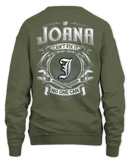 JOANA AP81-K4-626 - Personalized Ahmed Quote Apparel “If Ahmed Can't Fix It, No One Can” - Unisex Sweatshirt - Military Green