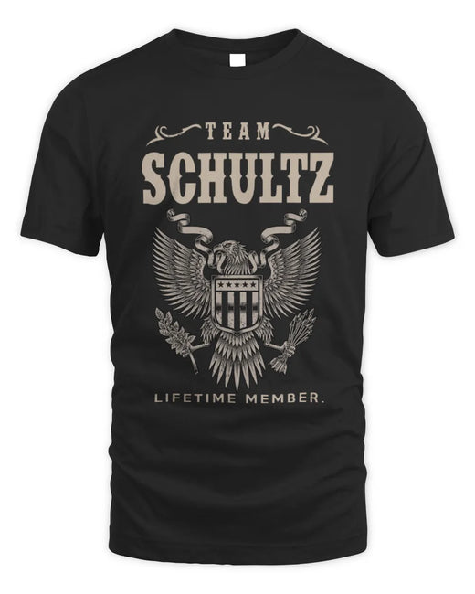 SCHULTZ TP06-K82 – Personalized Classic Style Apparel “Team NAME Lifetime Member”