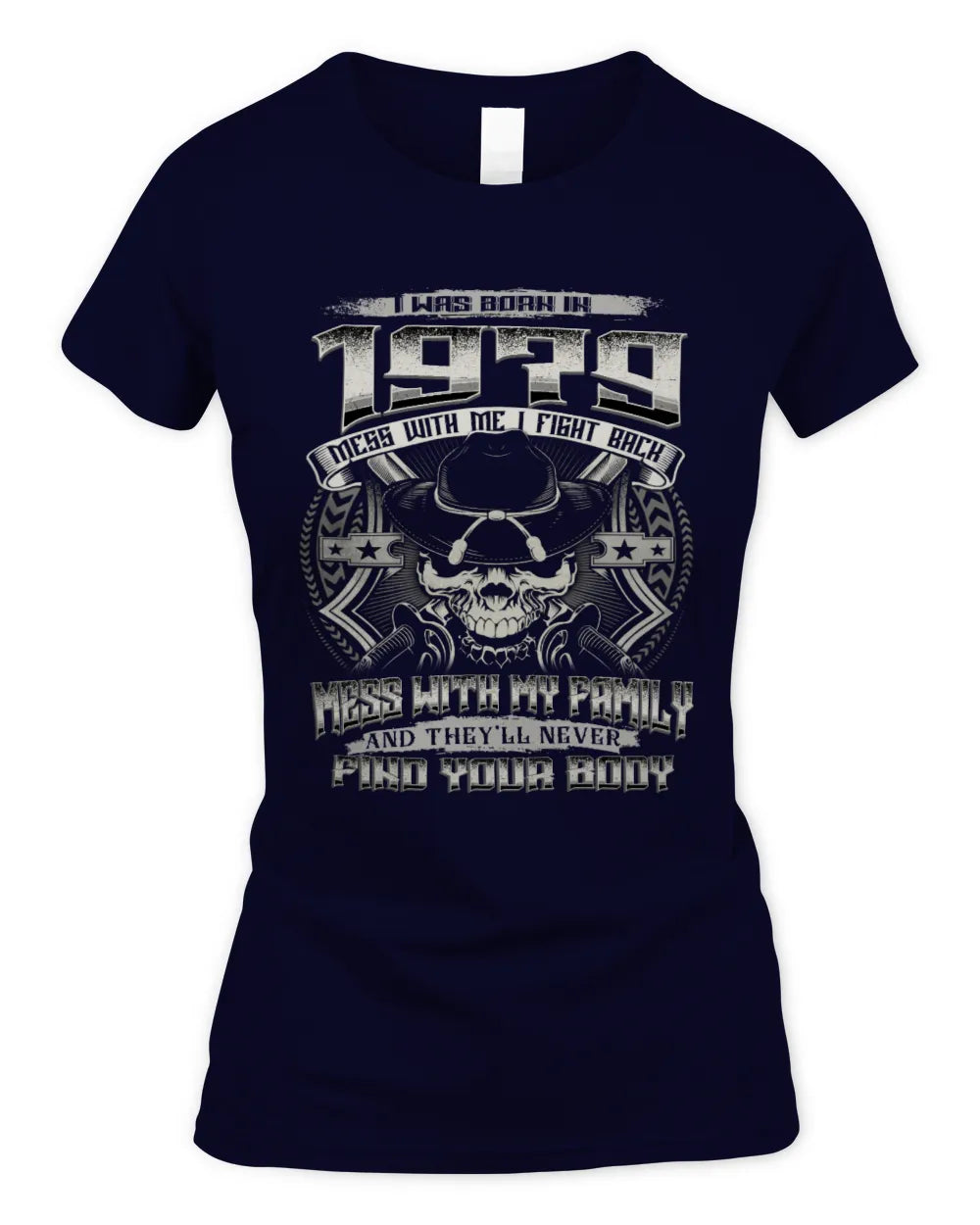 1979 HH89-K2 – Protective Family Quote T-Shirt - Women's Standard T-Shirt - Navy
