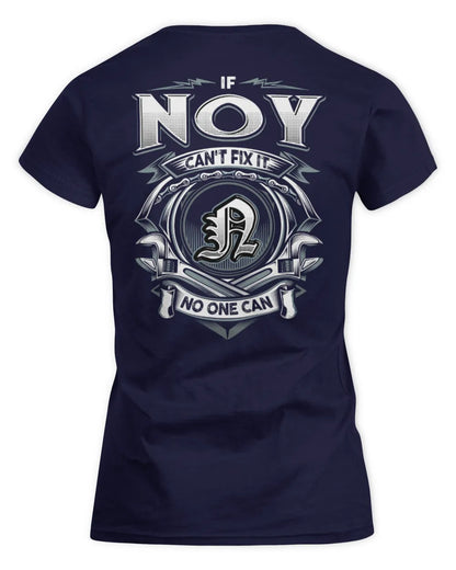 NOY AP81-K4-626 - Personalized Ahmed Quote Apparel “If Ahmed Can't Fix It, No One Can” - Women's Standard T-Shirt - Navy