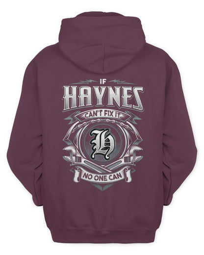HAYNES AP81-K4-626 - Personalized Ahmed Quote Apparel “If Ahmed Can't Fix It, No One Can” - Unisex Hoodie - Maroon