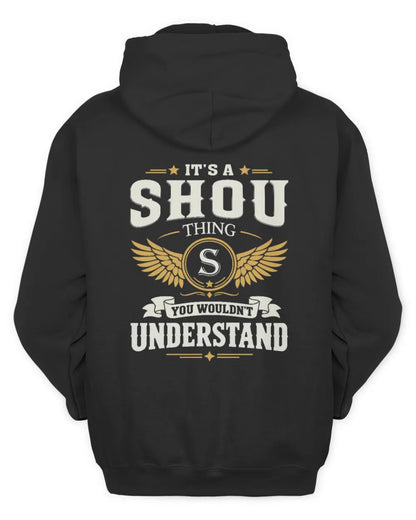 SHOU KT06-M008 It’s a [NAME] Thing – You Wouldn’t Understand | Personalized Vintage T-Shirt - Unisex Hoodie - Black