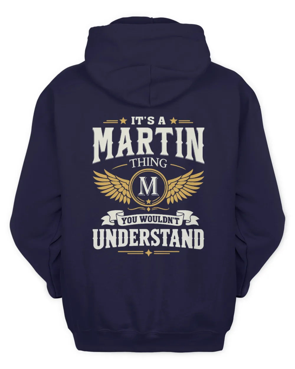 MARTIN KT06-M008 It’s a [NAME] Thing – You Wouldn’t Understand | Personalized Vintage T-Shirt - Unisex Hoodie - Navy