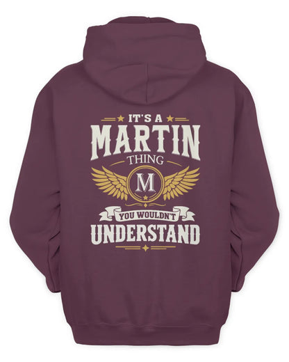 MARTIN KT06-M008 It’s a [NAME] Thing – You Wouldn’t Understand | Personalized Vintage T-Shirt - Unisex Hoodie - Maroon
